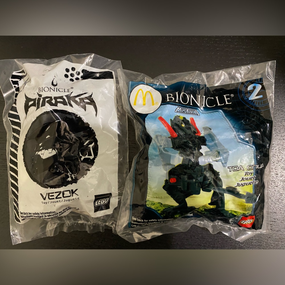 Bionicle Mistika/Bionicle Piraka McDonald’s Happy Meal Toys